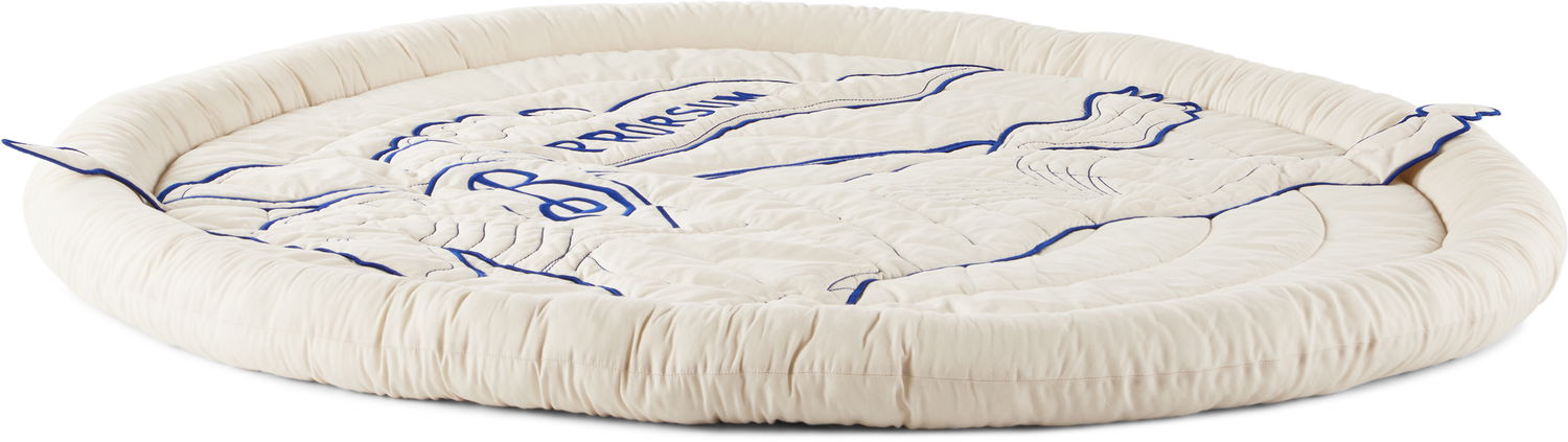 Домашен декор Burberry EKD Cotton Playmat Бяло | 8089393, 1