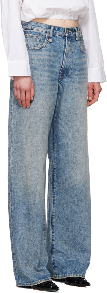 Дънки R13 R13 D'Arcy Loose Jeans Синьо | R13WD038-D149E, 1