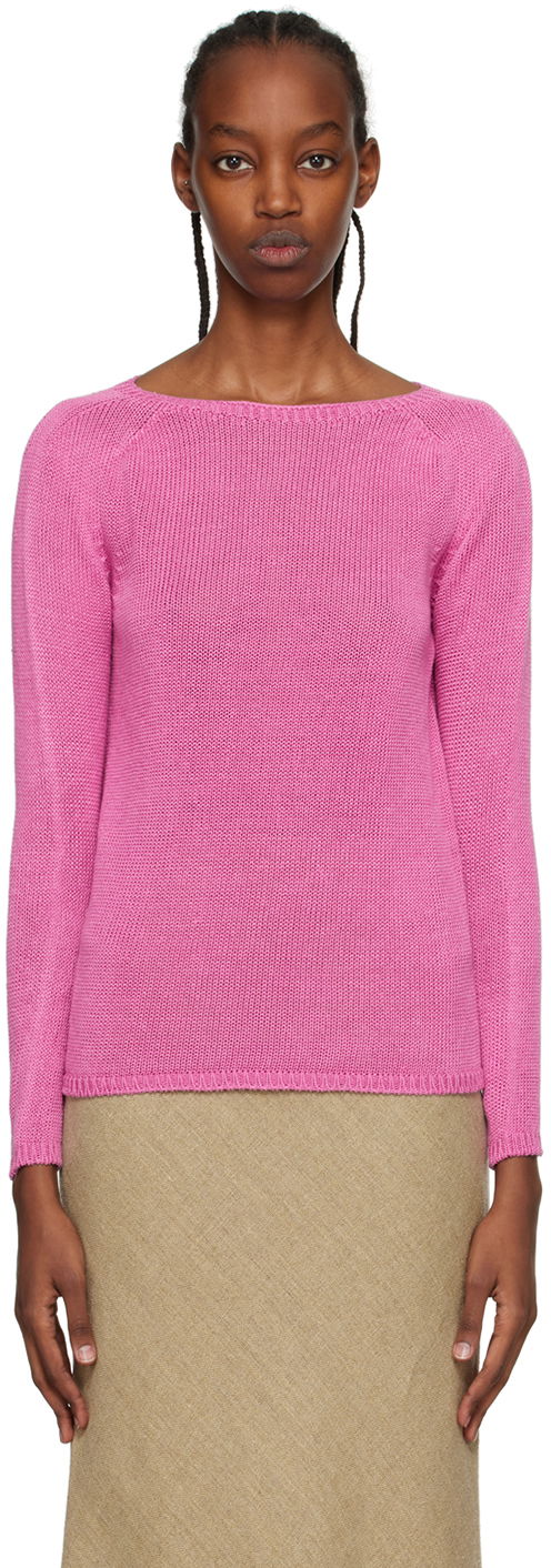 Пуловер Max Mara Giolino Knit Sweater Розово | 2393610132600 MM12120