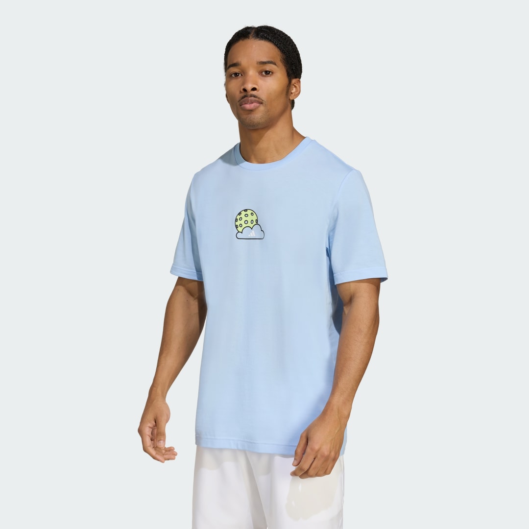 Тениска adidas Performance Pickleball Graphic Tee Синьо | JM8966, 0