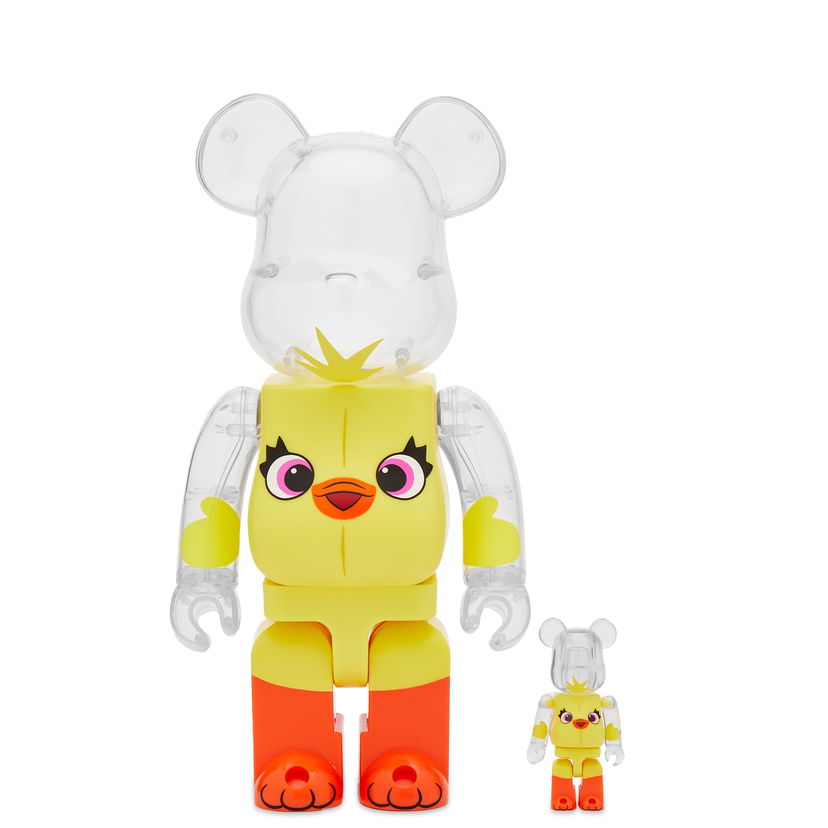 Колекционерско Medicom Toy STORY 4 Ducky Be@rbrick 100%/400% Жълто | 45309566042681