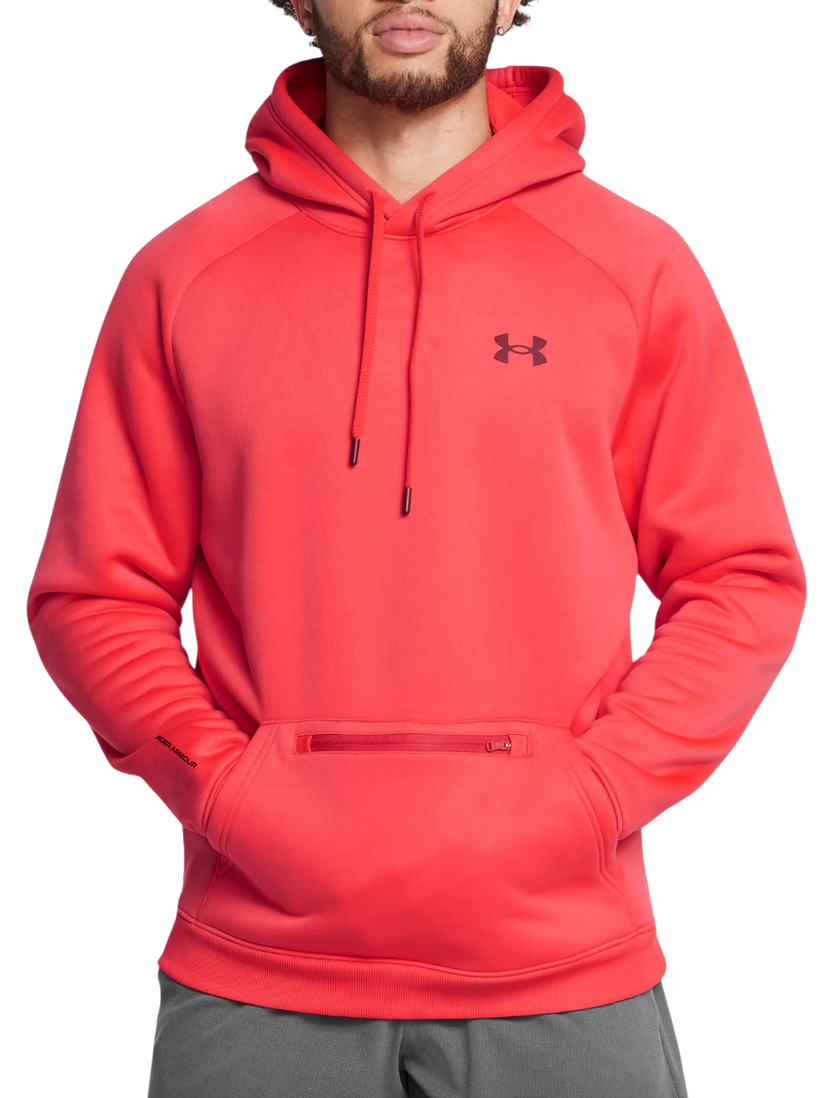 Суитчър Under Armour Hoodie With Pocket Червено | 1389342-713