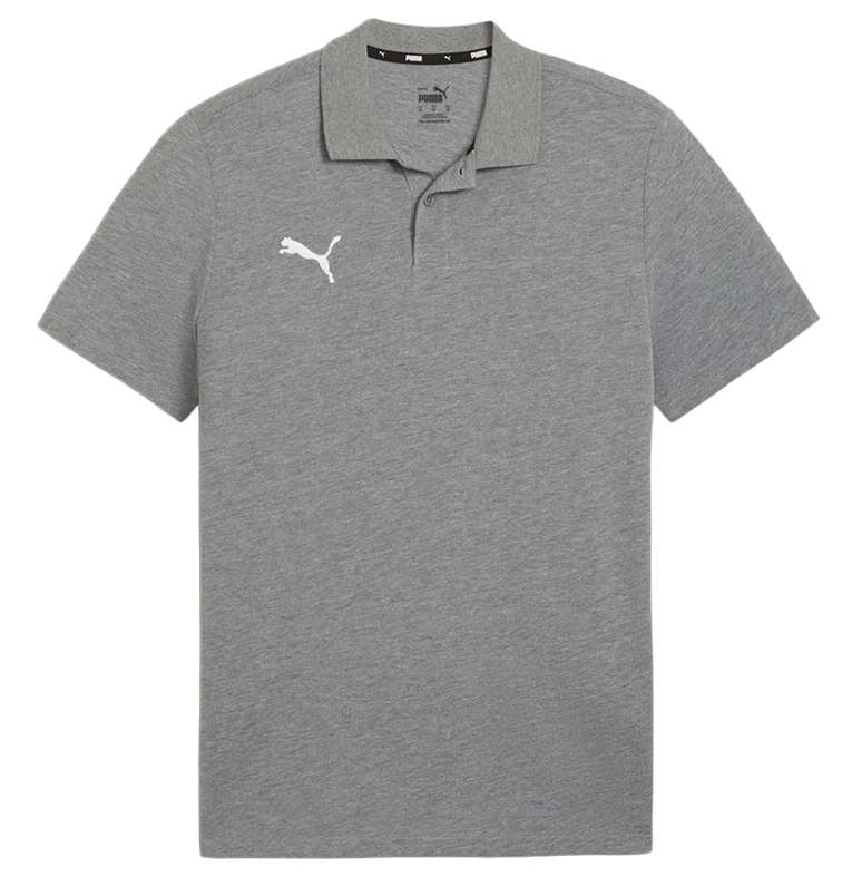 Поло тениска Puma teamGOAL Casuals Polo Сиво | 658605-33, 0