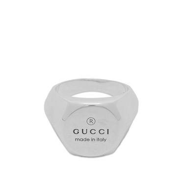 Пръстен Gucci Trademark Chevalier Ring Large "Silver" Металик | YBC774755001011, 0