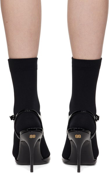 Чорапи Balenciaga Balenciaga Avenue Sock 110 Heeled Sandals Черно | 810517 W12H2, 1