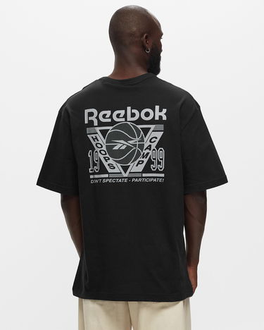 Тениска Reebok BB SEASONAL GRAPHIC TEE Черно | 100068516, 1