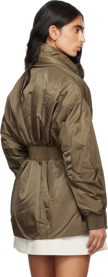 Яке бомбър Givenchy Hourglass Padded Bomber Jacket Зелено | BW00TH14JD305, 2