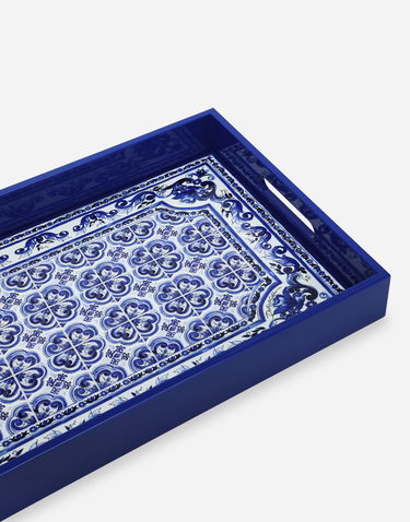 Аксесоари Dolce & Gabbana Dolce & Gabbana Plexiglass Rectangular Tray Синьо | TC0107TCALRUB009, 3