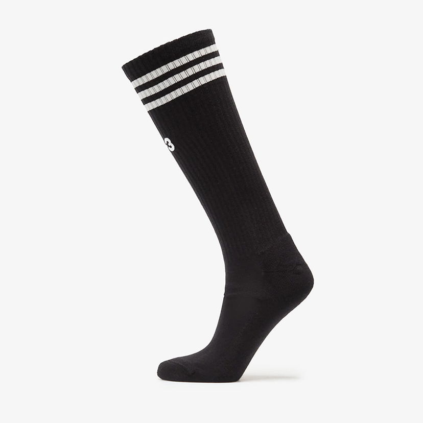 Чорапи Y-3 Y-3 Stripes High Socks Черно | KD0204