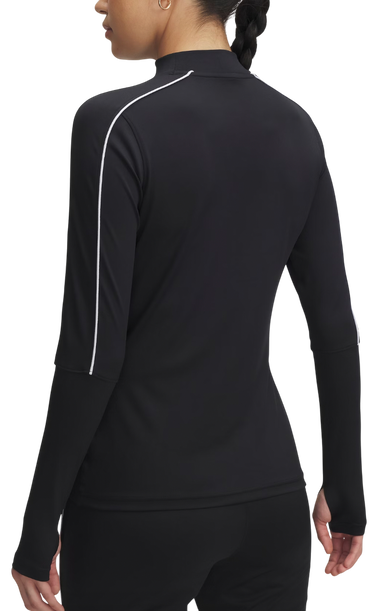Тениска Under Armour Challenger Midlayer Mock Neck Long-Sleeve Top with Piping Detail and Thumbholes Черно | 6004072-001, 1