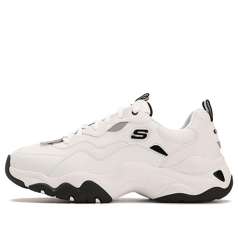 Кецове и обувки Skechers D'Lites Бяло | 237152-WHT