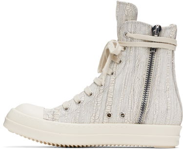 Кецове и обувки Rick Owens Rick Owens DRKSHDW Hollywood Megacrust High-Tops Бяло | DS01E3800 SMMC, 2