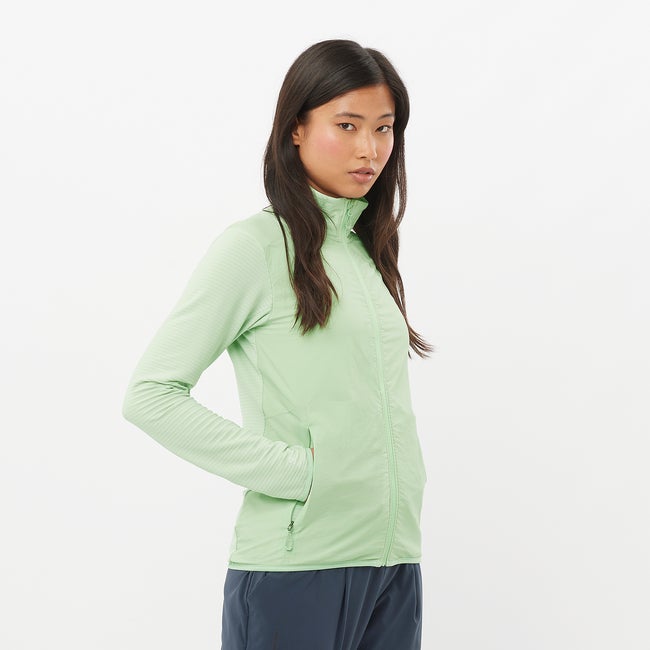 Ветровка Salomon Lightwarm Hybrid Jacket Зелено | LC2374900, 0