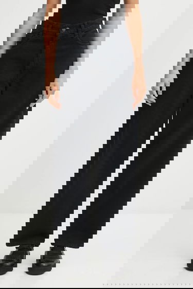 Дънки Carhartt WIP Brandon Pant High Waist Wide Leg Черно | I035892.01LF, 0