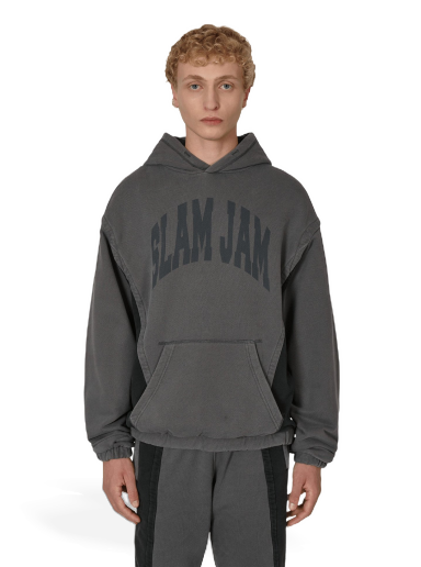 Суитчър Slam Jam Panel Hooded Сиво | SBM0016FA08 GRYBL01