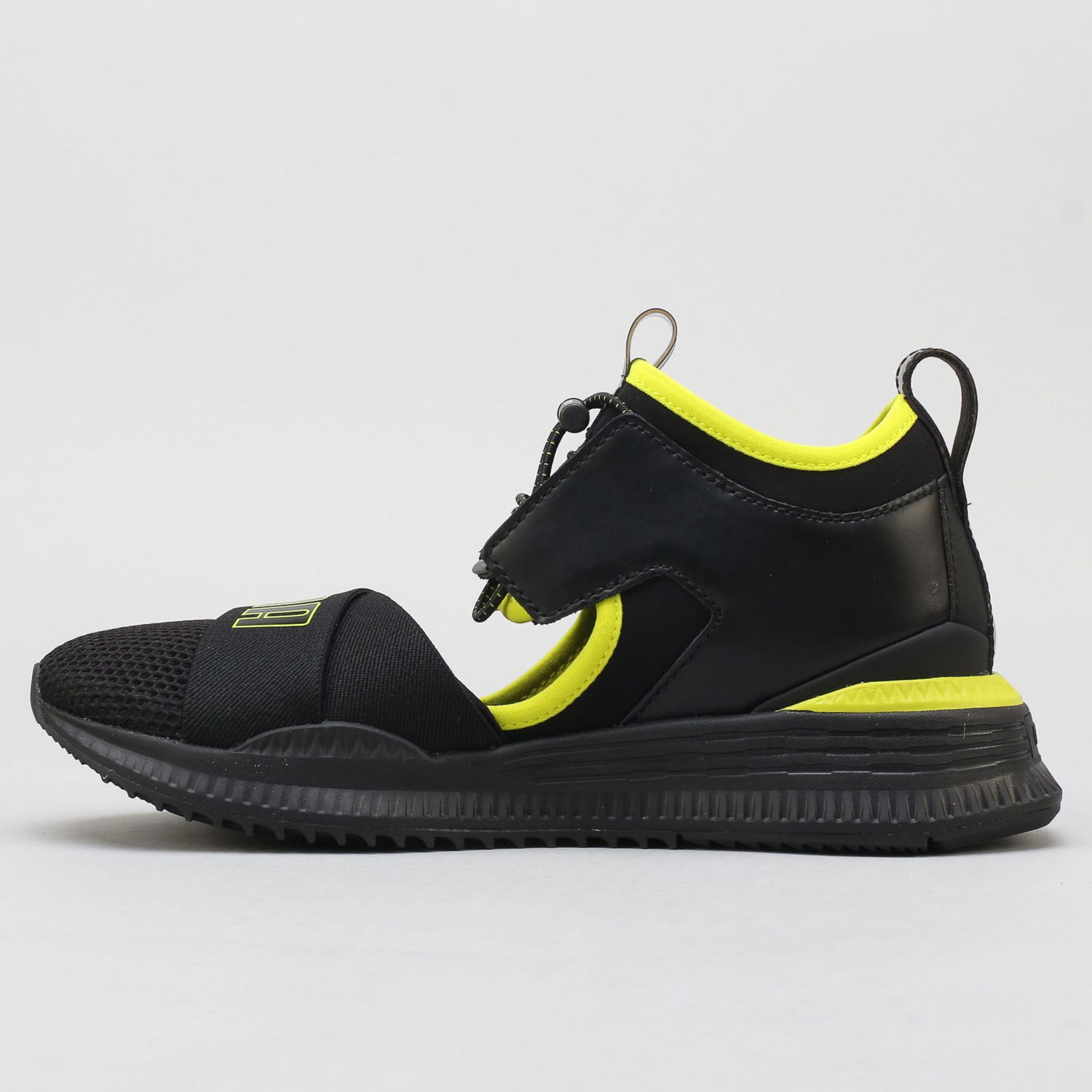 Кецове и обувки Puma Fenty by Rihanna Avid Wn's black / limepunch - black Черно | 367683 01, 1