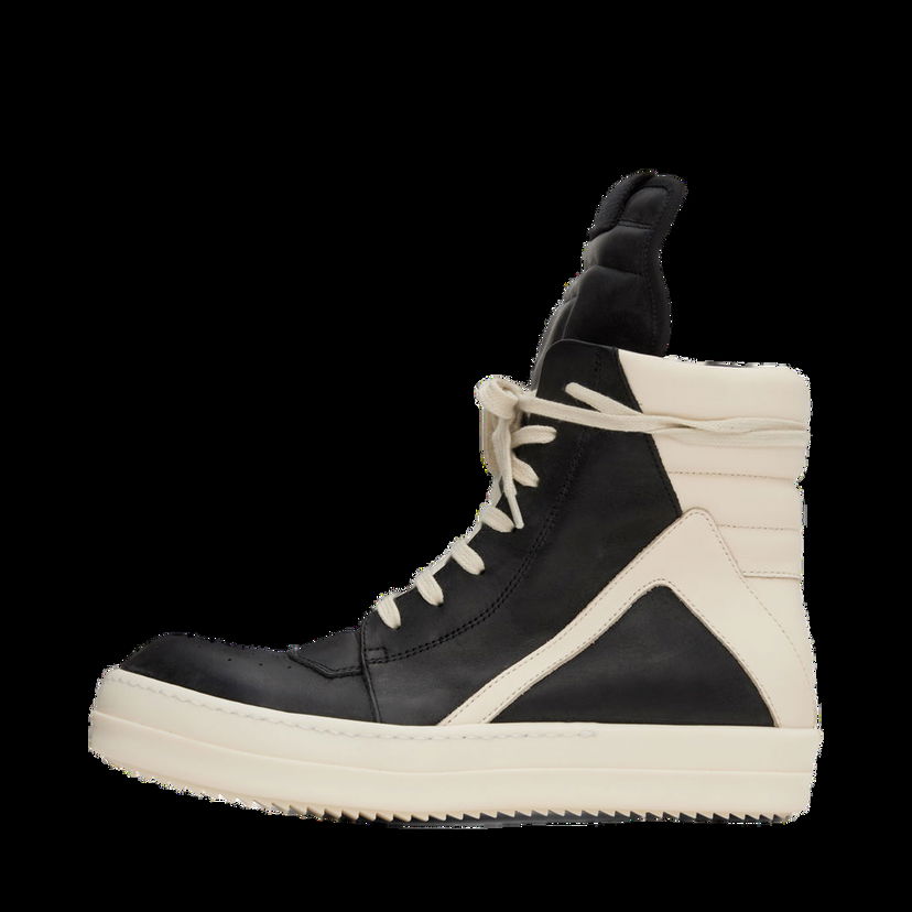 Кецове и обувки Rick Owens Geobasket Черно | RU01D3894 LOOLCO