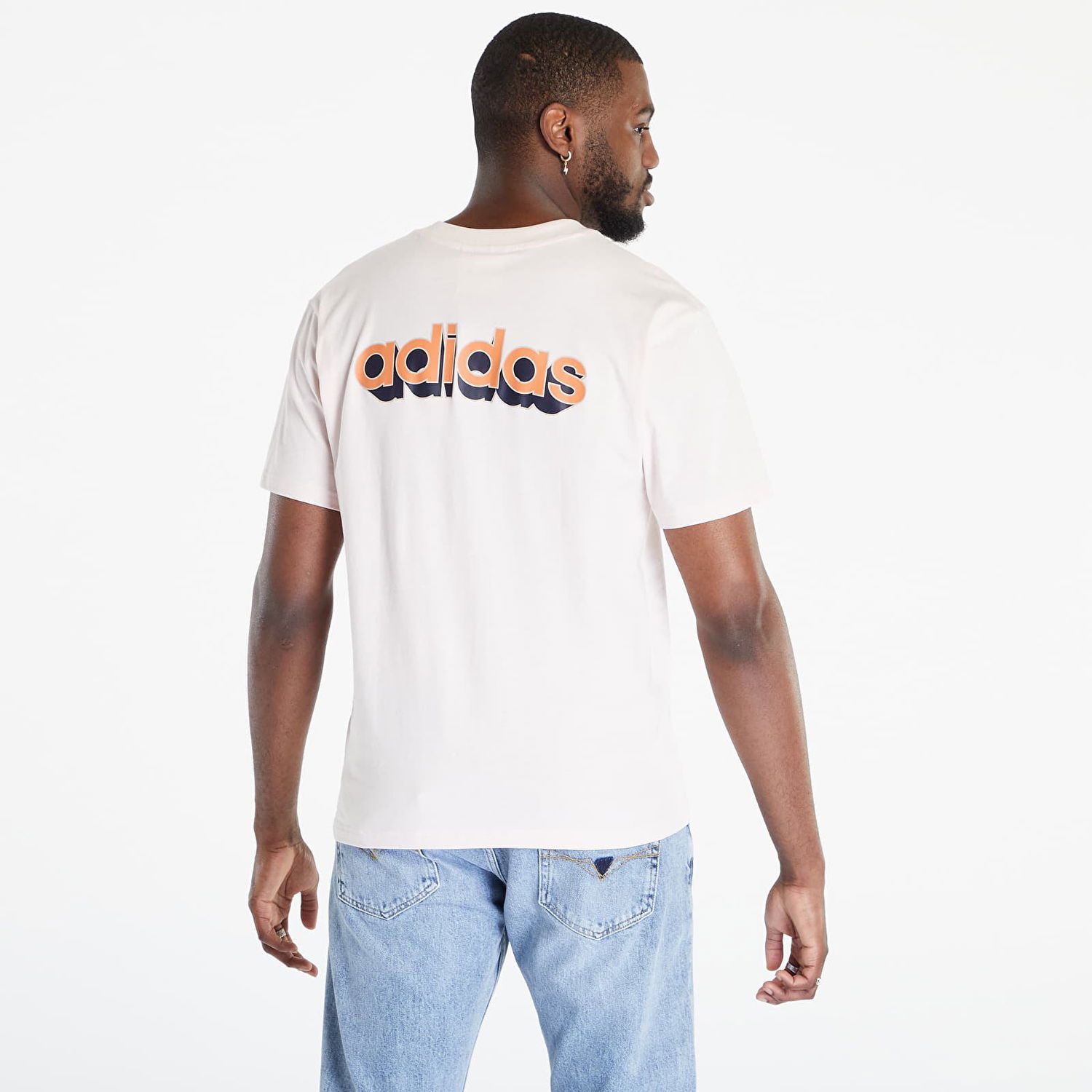 Тениска adidas Originals 3D Power Trefoil Tee Бяло | H52189, 0