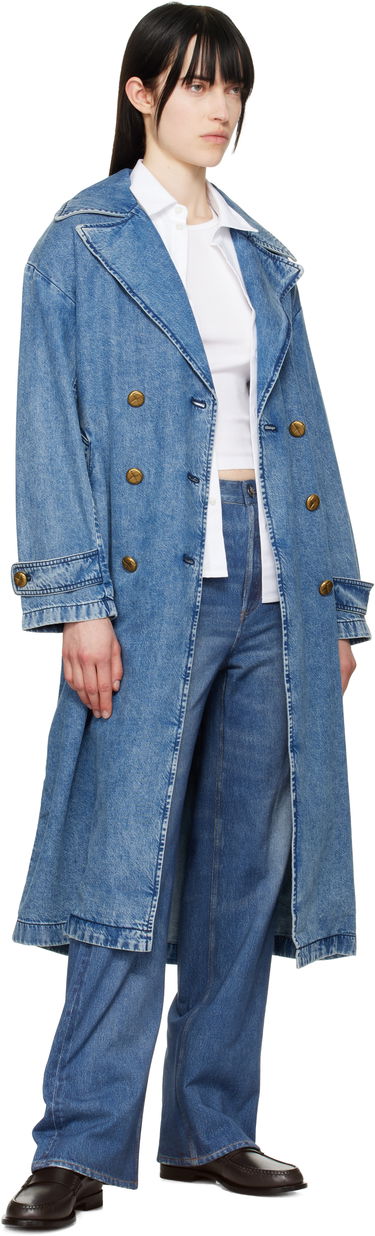 Дънки rag & bone rag & bone Miramar Terry Shea Ankle-Length Jeans Синьо | WCW25S70008200, 3