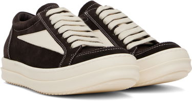 Кецове и обувки Rick Owens Rick Owens Hollywood Vintage Sneaks Кафяво | RP01E7888 LVSLCO, 3