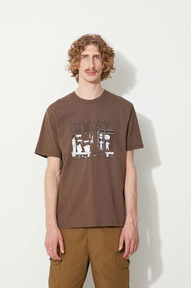 Тениска thisisneverthat Graphic Print T-Shirt Кафяво | TN231TTSST20, 0