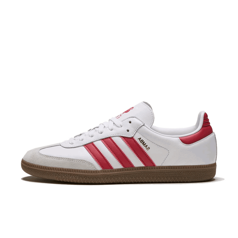 Кецове и обувки adidas Originals Liverpool FC x Samba "White" Бяло | JQ4041