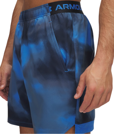Къси панталони Under Armour Vanish Woven 6in Print Training Shorts Синьо | 1376784-402, 2