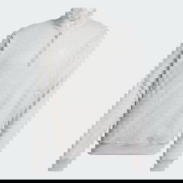 Суитчър adidas Performance Essentials Waffle 1/2 Zip Sweatshirt Сиво | JD2447, 3
