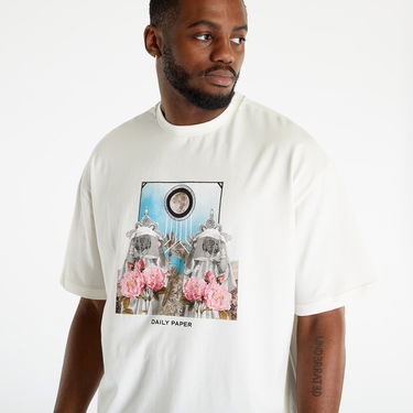 Тениска DAILY PAPER Palmiro Ss T-shirt Бяло | 2311060, 3