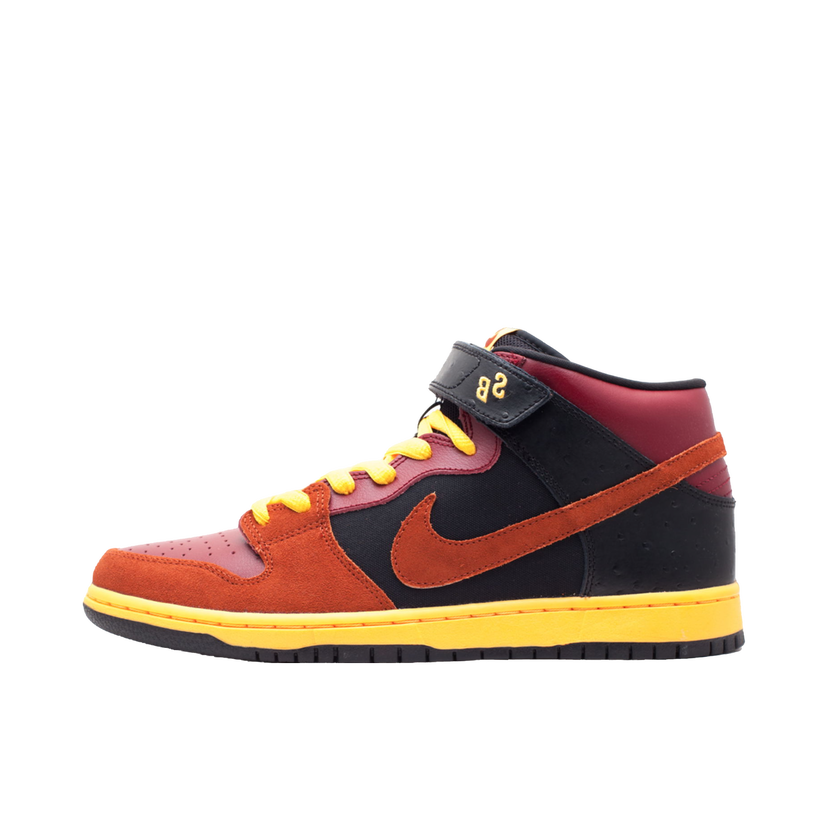 Кецове и обувки Nike SB SB Dunk Mid Ostrich Team Red Червено | 314383-680