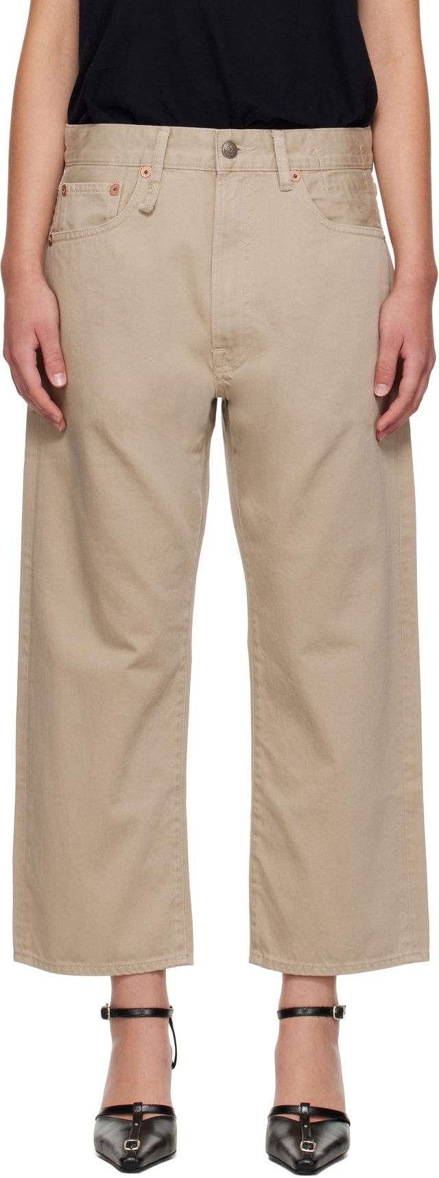 R13 X-Boyfriend Wide-Leg Jeans