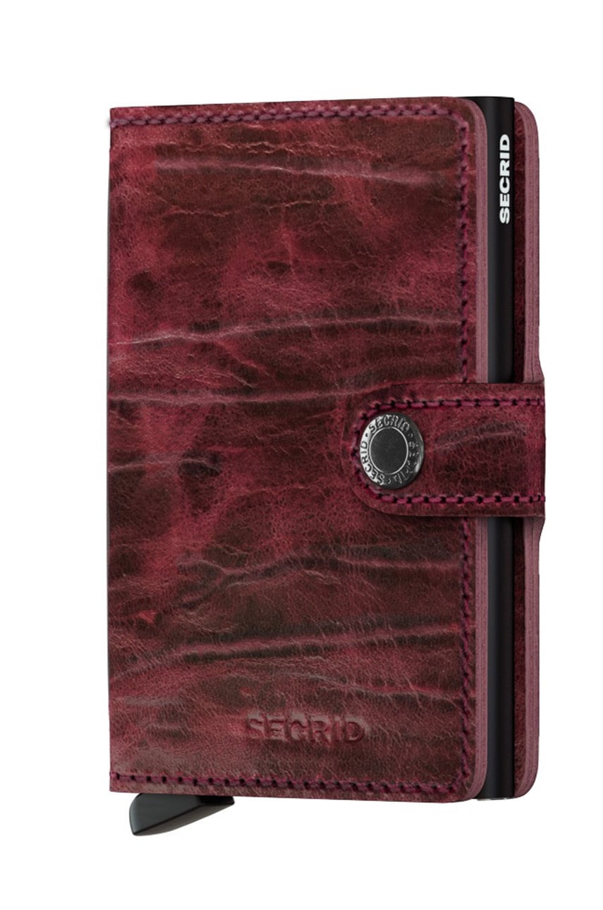 Портфейл Secrid Secrid MDM Leather Wallet Бургунди | MDM.Bordeaux, 1