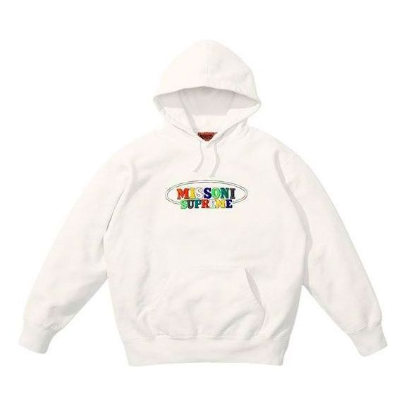 Суитчър Supreme Missoni Hooded Sweatshirt Бяло | SUP-FW21-312