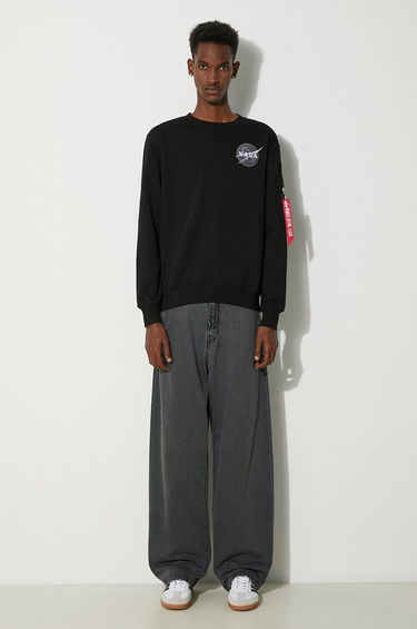 Суитчър Alpha Industries Space Shuttle Crew Sweat Черно | 178307-03, 1