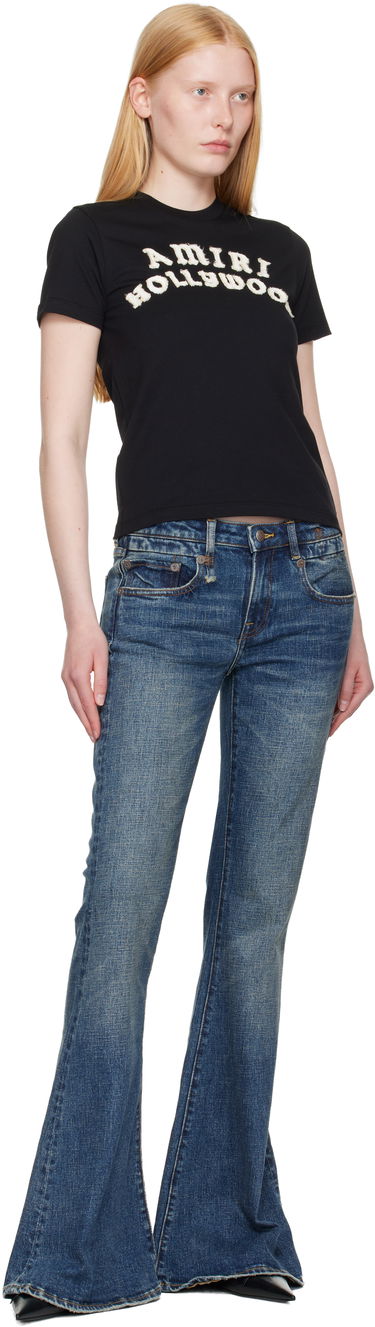 Тениска AMIRI Amiri Hollywood T-Shirt Черно | AWJYTE1062, 3