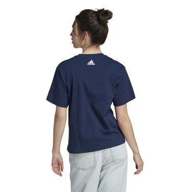 Тениска adidas Performance Women's Floral Graphic Cropped T-Shirt Синьо | IM2390, 1