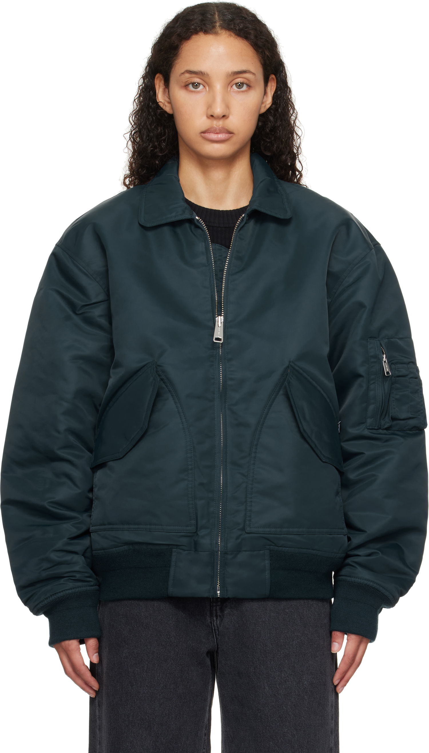 Яке бомбър Carhartt WIP Carhartt WIP Olten Bomber Jacket Зелено | I032300 2IVXX, 0
