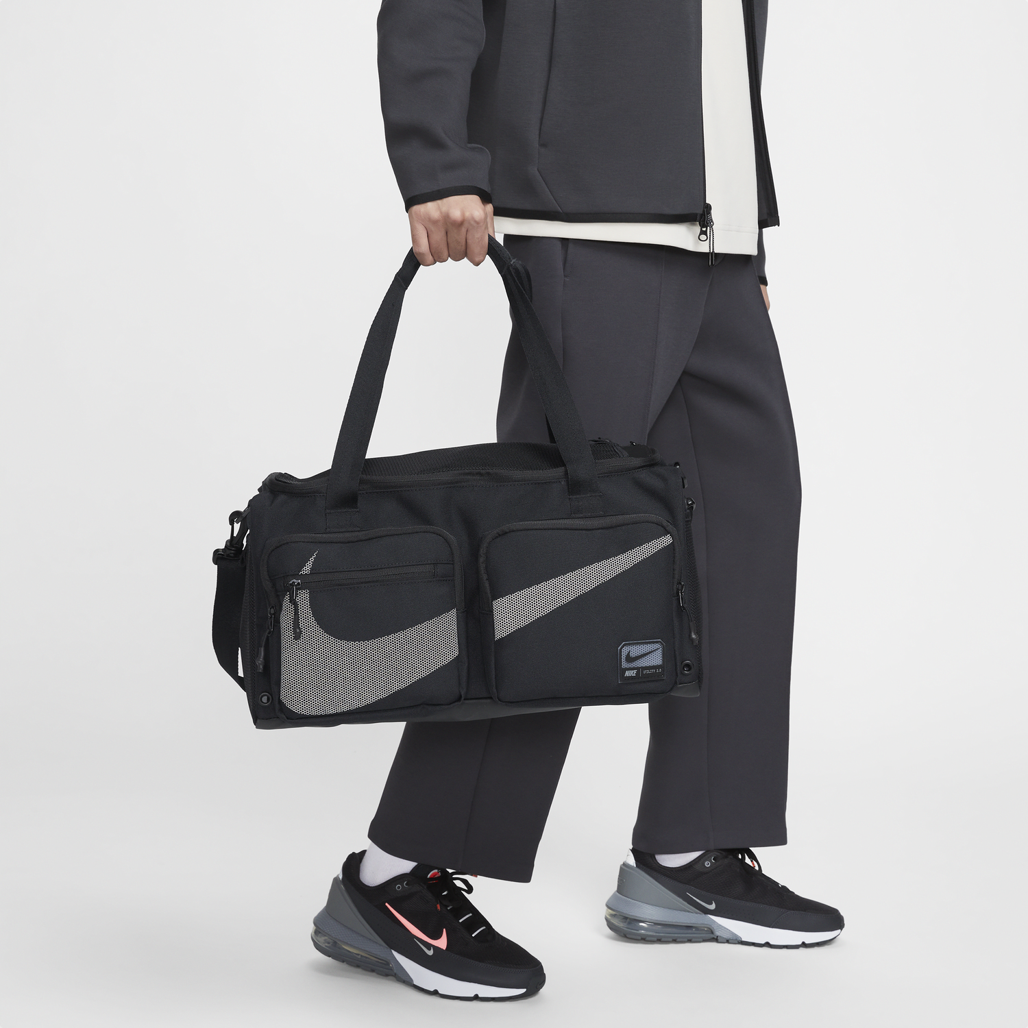 Чанта за пътуване Nike Utility Power 2.0 Duffel Bag (Small, 31L) Черно | HF0654-010, 0