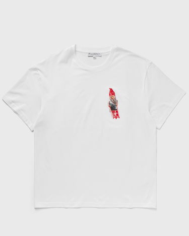 Тениска JW Anderson GNOME CHEST TEE Бяло | JT0214-PG0980-001, 0