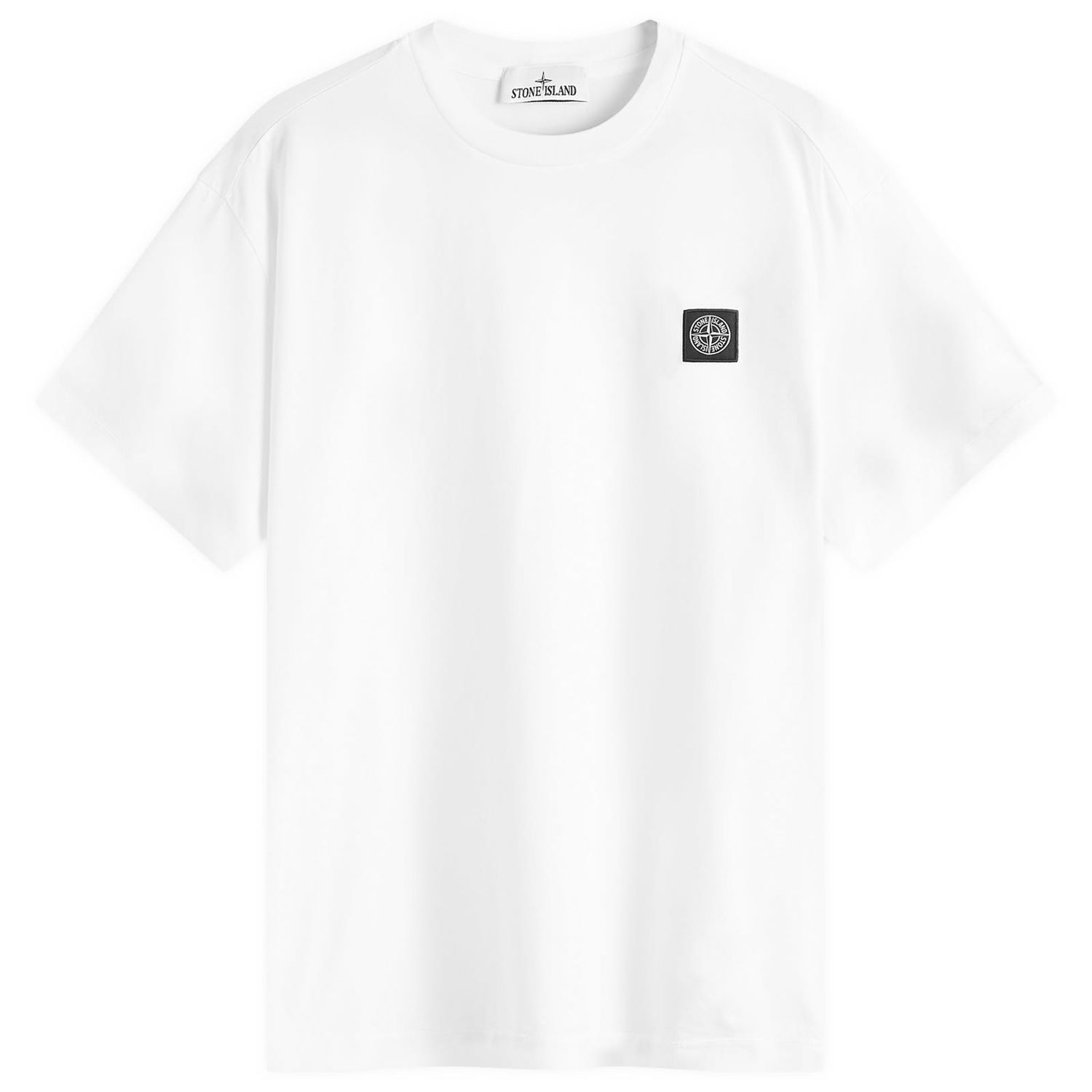 Тениска Stone Island Patch T-Shirt Бяло | 811524113-A0001, 0