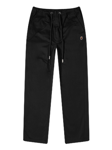 Панталони BAPE Ape Head One Point Chef Pants Черно | 001PTJ801064I-BLK