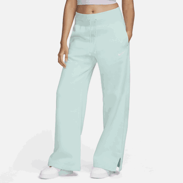 Спортни панталони Nike Sportswear Phoenix Fleece High-Waisted Wide Leg Tracksuit Bottoms Тюркоазено | DQ5615-346, 0