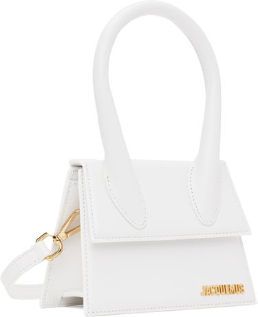 Чанта през рамо Jacquemus 'Le Chiquito Moyen' Bag Бяло | 21H213BA002-3000, 1