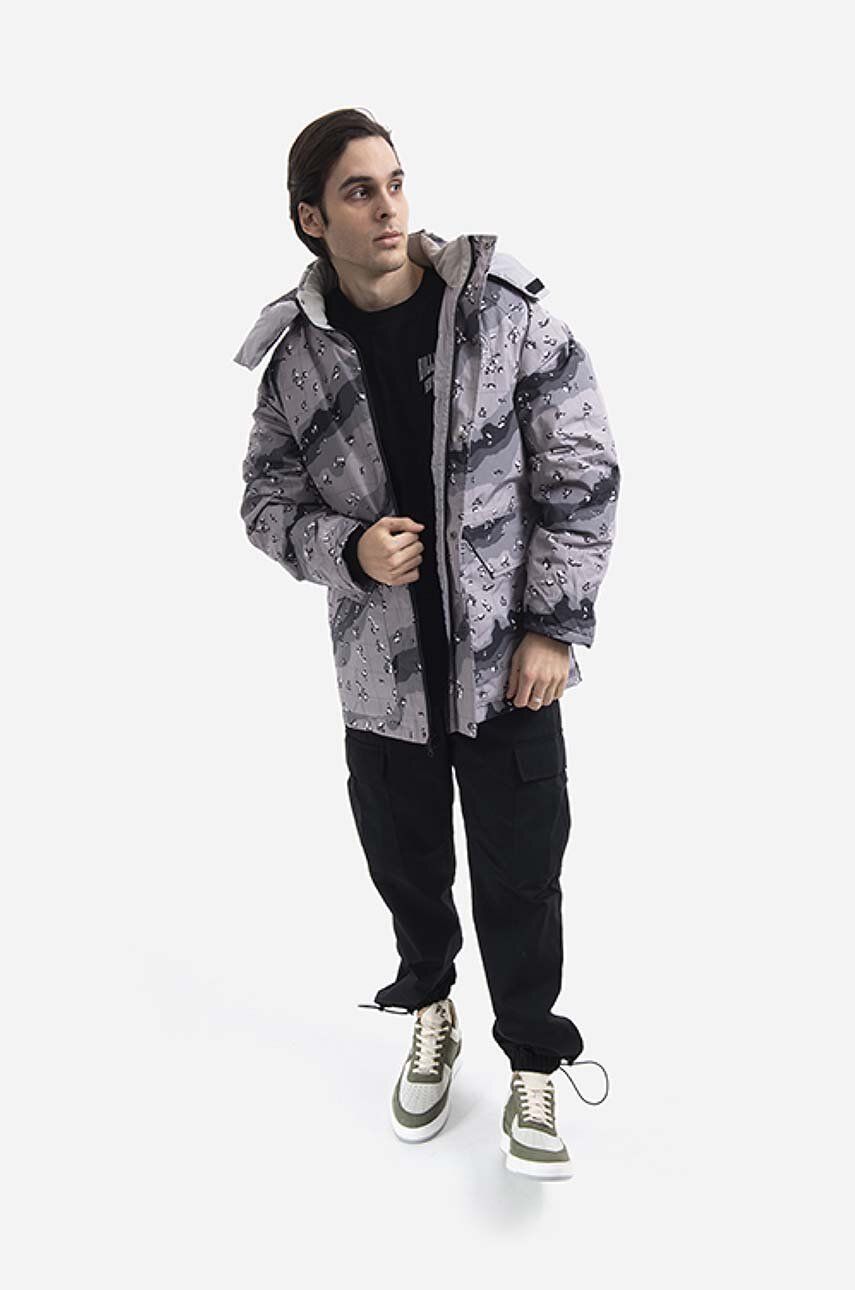 Пухо яке BILLIONAIRE BOYS CLUB Down Jacket Сиво | B21402, 1