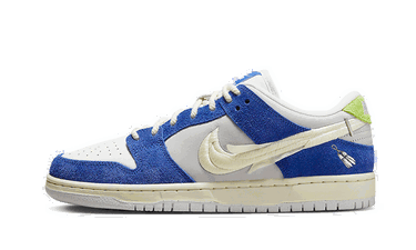 Кецове и обувки Nike SB Fly Streetwear x Dunk Low Pro "Gardenia" Синьо | DQ5130-400, 1