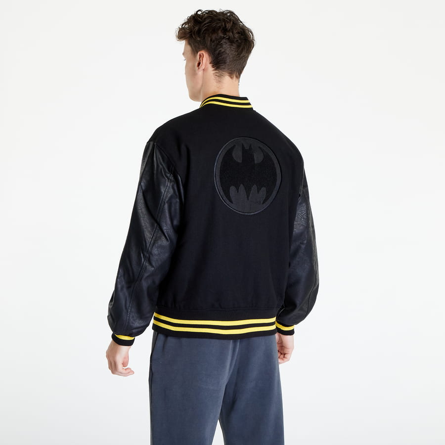 Яке бомбър GUESS Bomber Batman Patched Letterman Черно | M2BL08WEV60-JBLK, 1