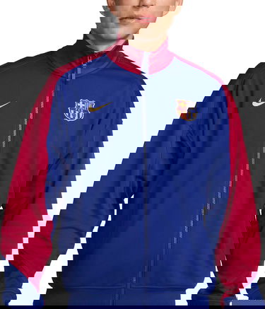 Яке Nike FC Barcelona Dri-Fit Anthem Jacket Синьо | fn9625-455, 2