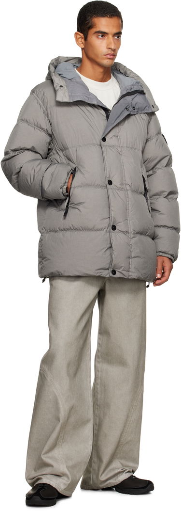 Яке Stone Island Stone Island Crinkle Reps NY Down Jacket Сиво | K2S15 4100012 S0A23, 4