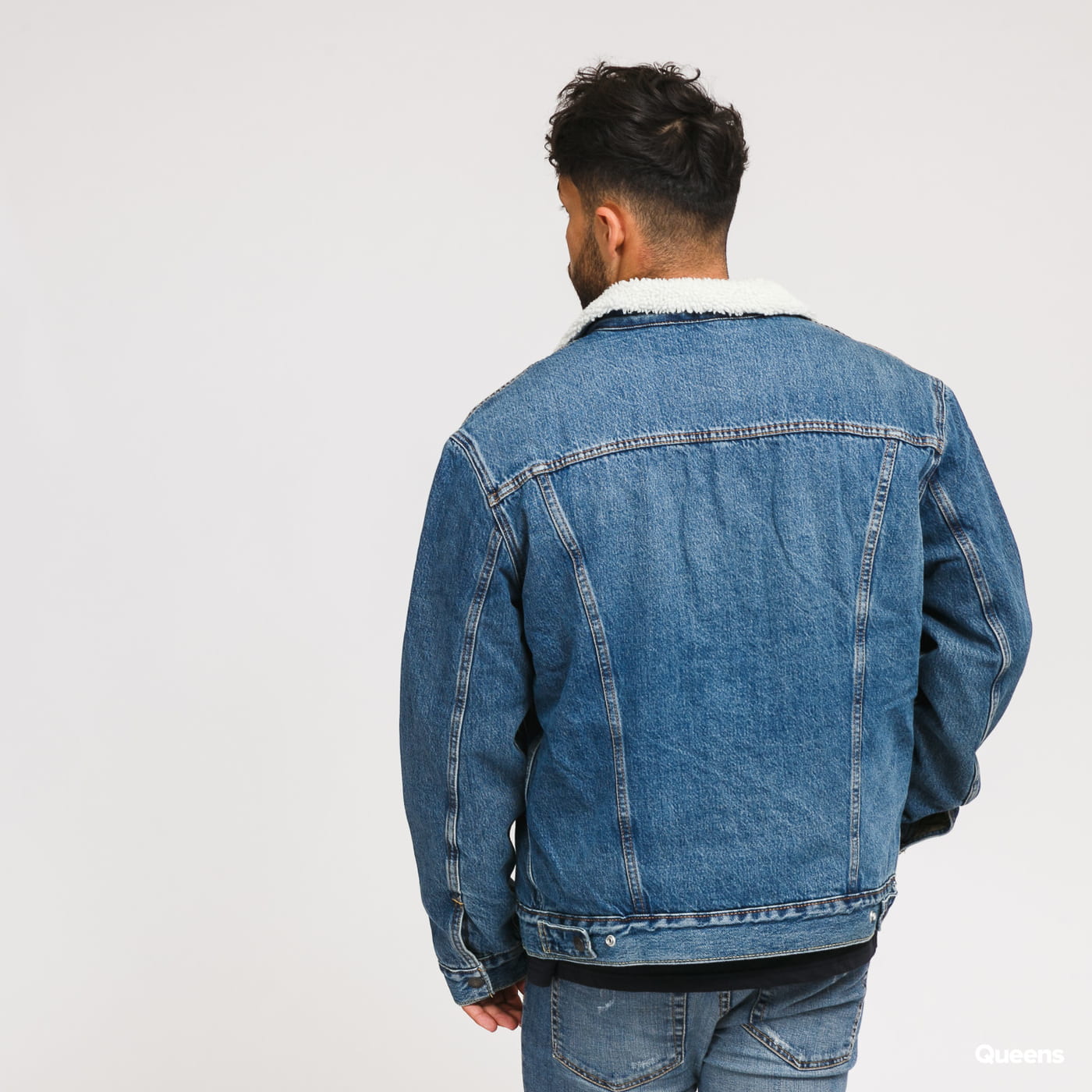 Яке Levi's Type 3 Sherpa Trucker Синьо | 16365-0128, 1