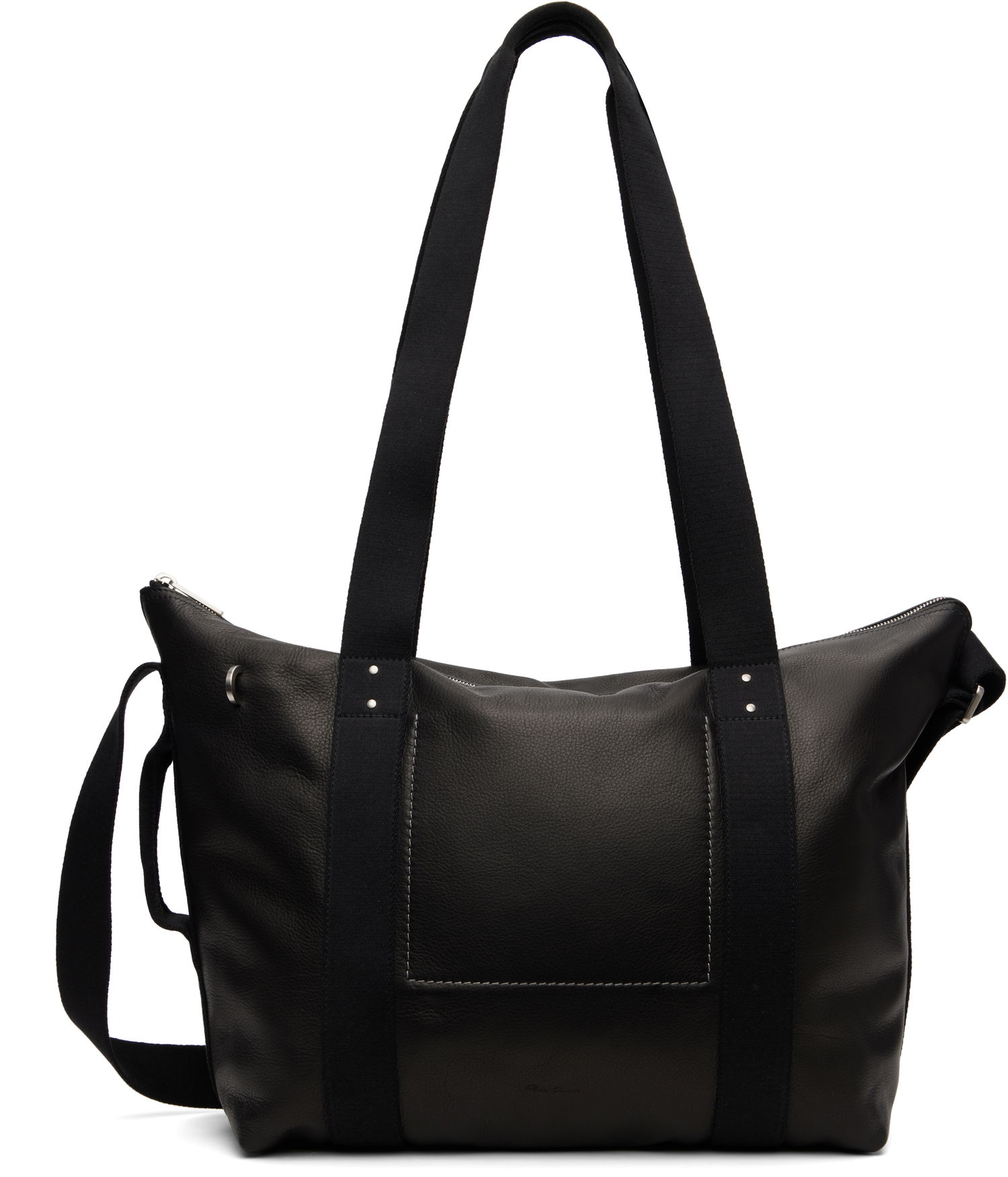 Голяма пазарска чанта Rick Owens Rick Owens Concordians Trolley Tote Черно | RA02E0761 LCN, 0